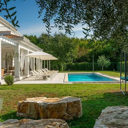 Villa Modern Oliveti With Pool And Grill In Porec