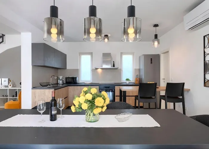 Modern Oliveti With Pool And Grill In Porec Vila Frata