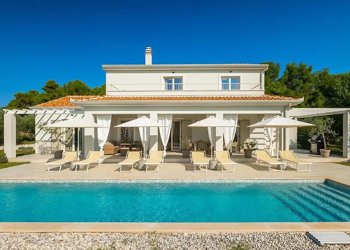 Modern Oliveti With Pool And Grill In Porec Villa