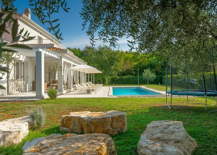 Villa Modern Oliveti With Pool And Grill In Porec *