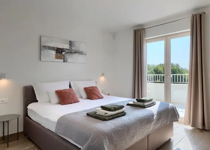Villa Modern Oliveti With Pool And Grill In Porec